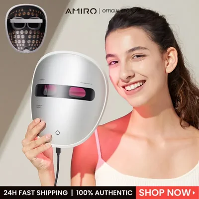 AMIRO Spectra 5-in-1 LED Light Therapy Facial Mask
