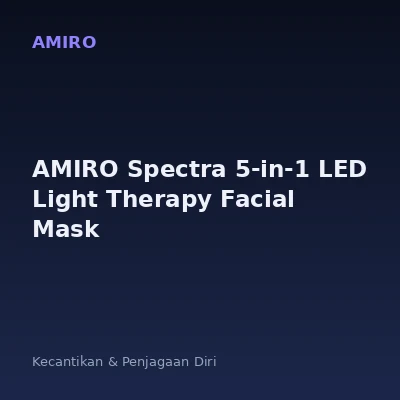 AMIRO Spectra 5-in-1 LED Light Therapy Facial Mask
