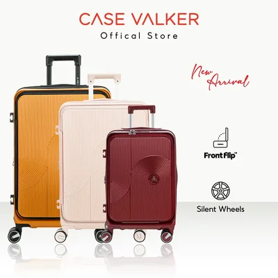 Case Valker EVE2 PC Hard Case TSA Lock Expandable Suitcase Luggage Bag Beg Bagasi