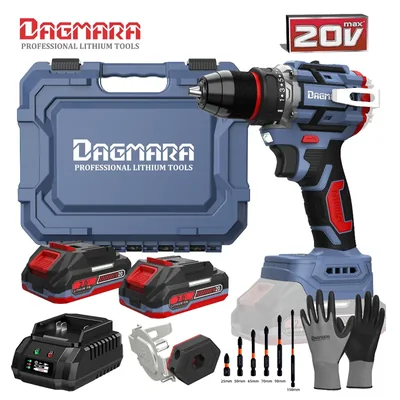 DAGMARA DCD03-18V 20V KEN Series Professional Li-Ion Cordless Drill Brushless Motor With Metal