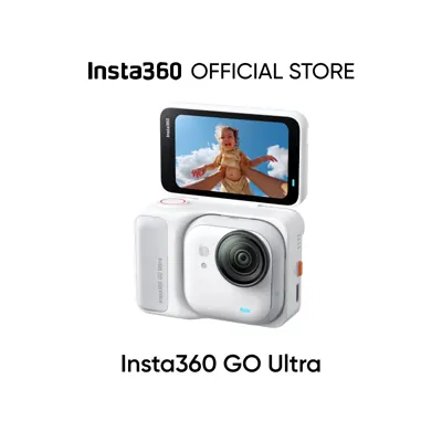 Insta360 GO Ultra &mdash; Kamera Mini Tanpa Tangan, 4K