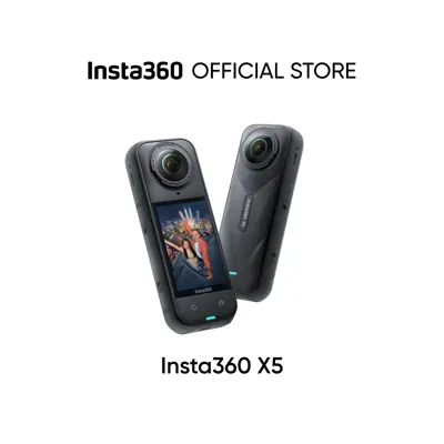 Insta360 X5 &mdash; Kamera 360&deg;, 8K, Tahan Air
