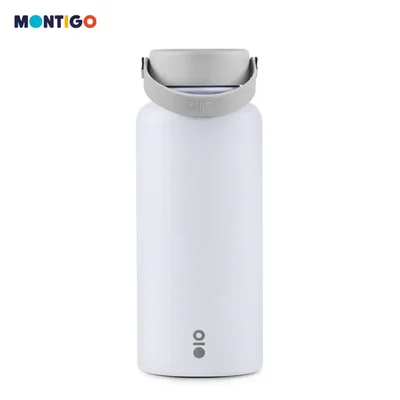 Montigo Cozy Linen Ace Bottle Mega - Durable Stainless Steel, Temperature Retention, Leakproof