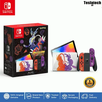 Nintendo Switch OLED edisi Pok&eacute;mon Scarlet dan Violet