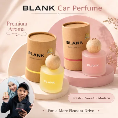 Pewangi Kereta Blank Honeydew Peach, Aroma Manis