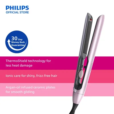 Philips 5000 Series ThermoShield Hair Straightener BHS530/00