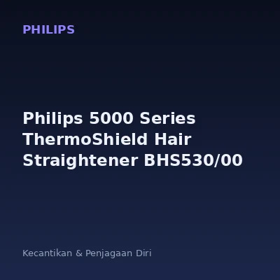Philips 5000 Series ThermoShield Hair Straightener BHS530/00