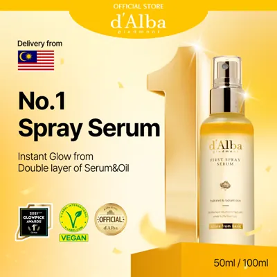 Spray Serum d'Alba White Truffle &mdash; Lembap & Berseri
