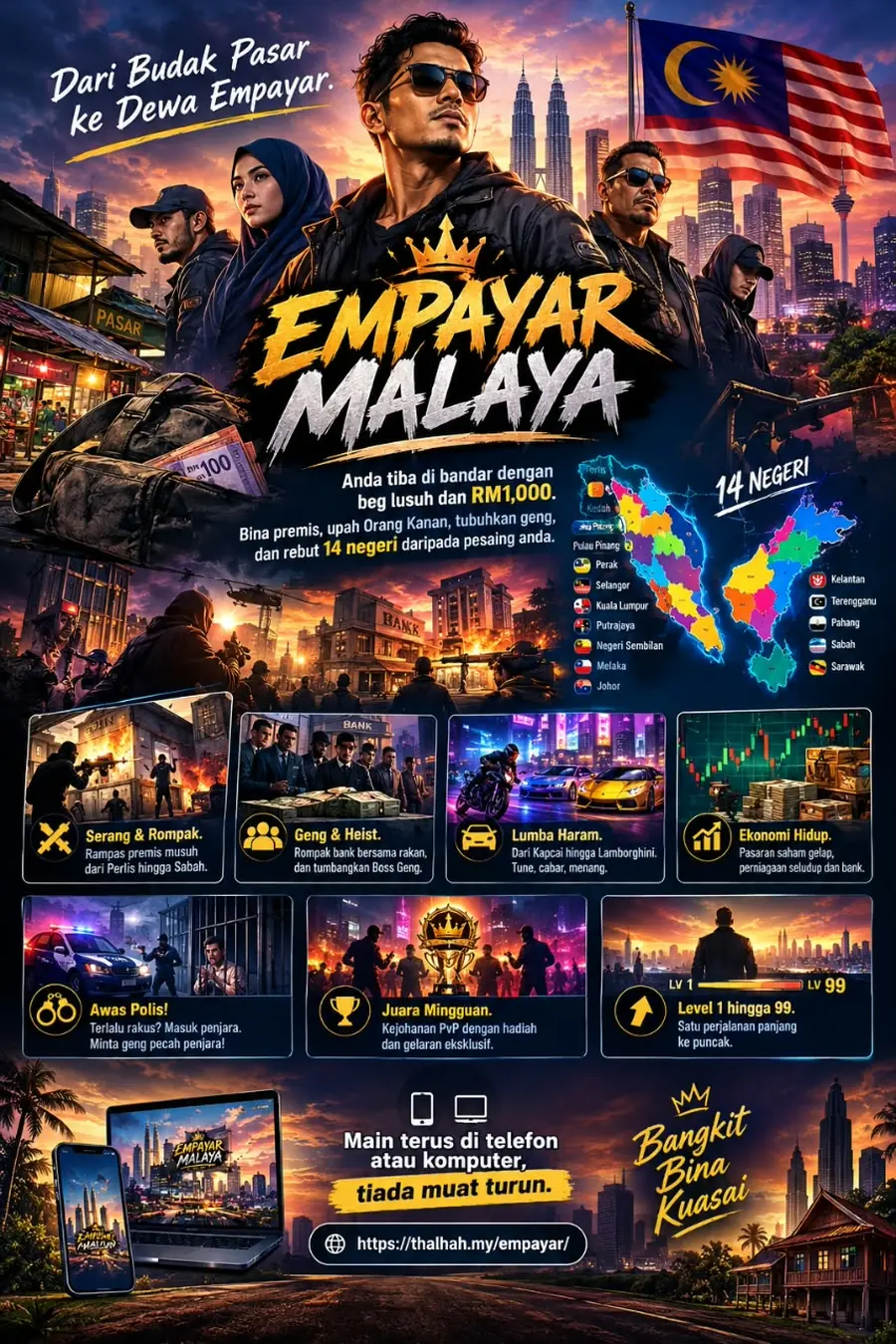 Poster Empayar Malaya